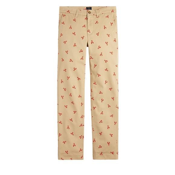 J. Crew Pants - J Crew Lobster Print Pants Women's 8 Nautical Euro Summer Fisherman Nantucket